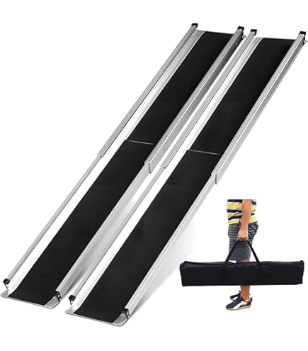 Amazon.co.jp: LEMNISCATE 車椅子 用 スロープ 長さ213cm 幅72cm